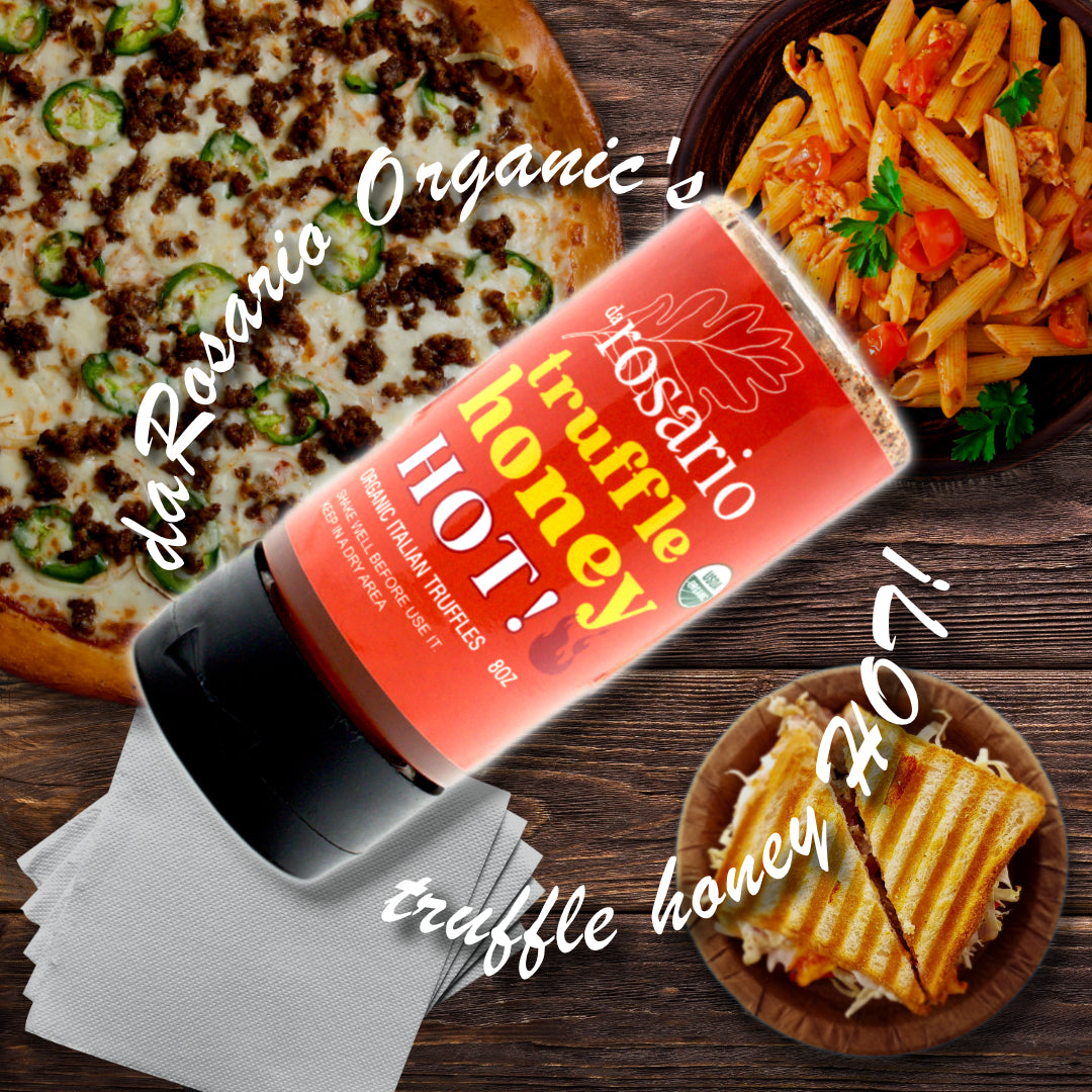 daRosario™ Organic White Truffle Honey HOT 8oz