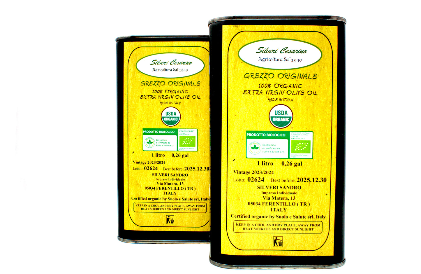 Organic EVOO Small Grove production with gift box - great Valentine's Day Gift!