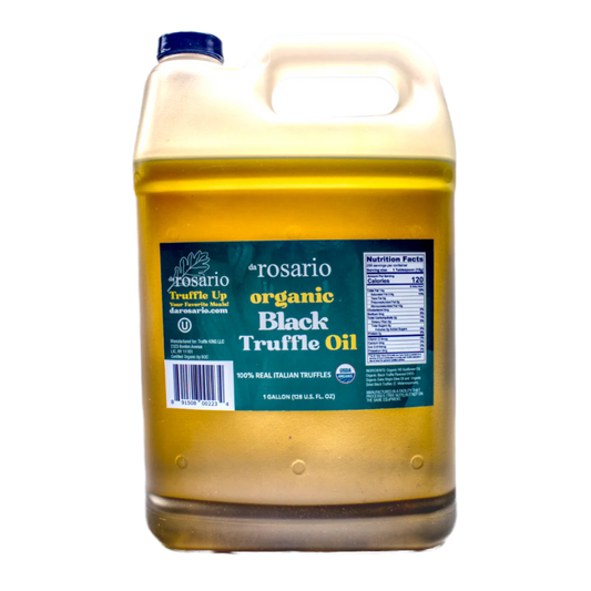 daRosario™ Organic Black Truffle Oil 1-Gallon