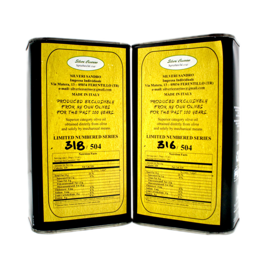 Organic EVOO Small Grove production with gift box