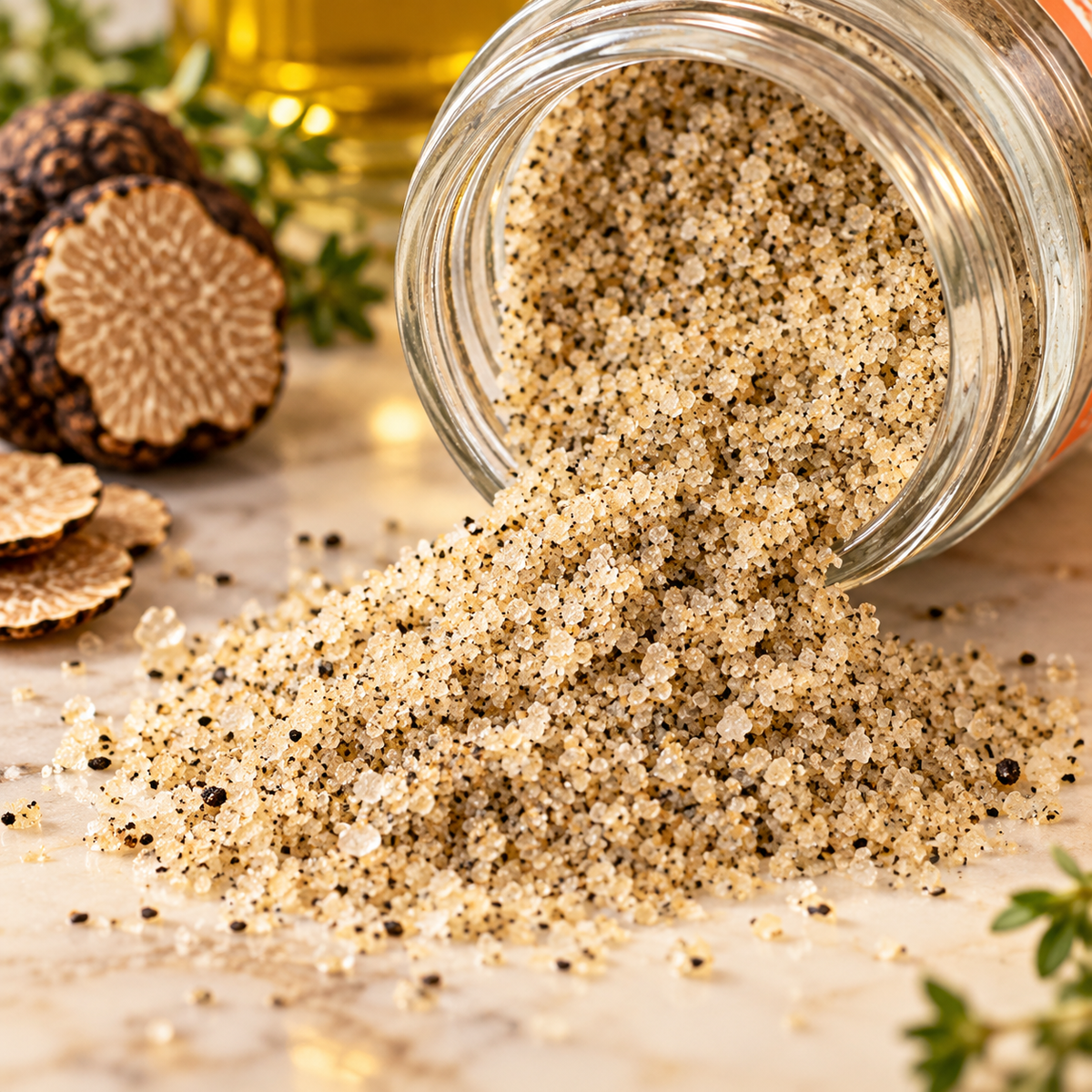 daRosario USDA Organic white truffle seasoning salt