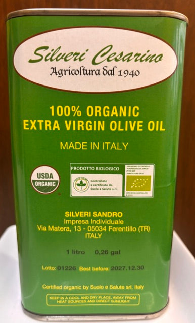 Organic EVOO Small Grove production with gift box - NEW Harvest!