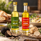 daRosario USDA Organic white and black truffle oil set, 1.76 oz bottles