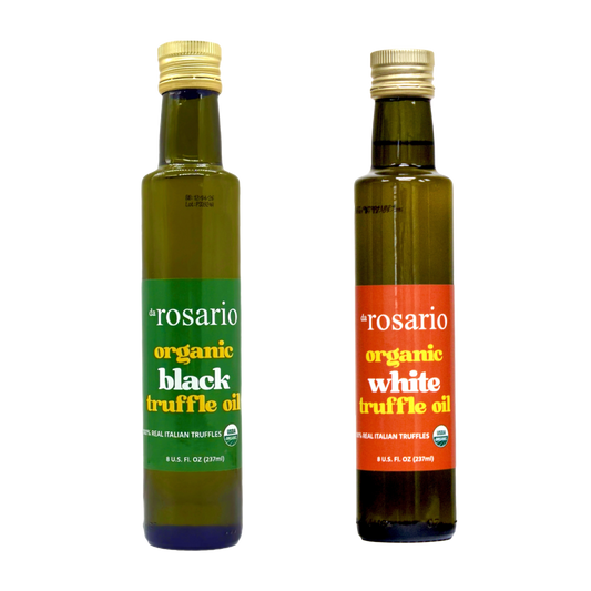 daRosario™ Organic Truffle Oils set of 2 - 8oz ea.