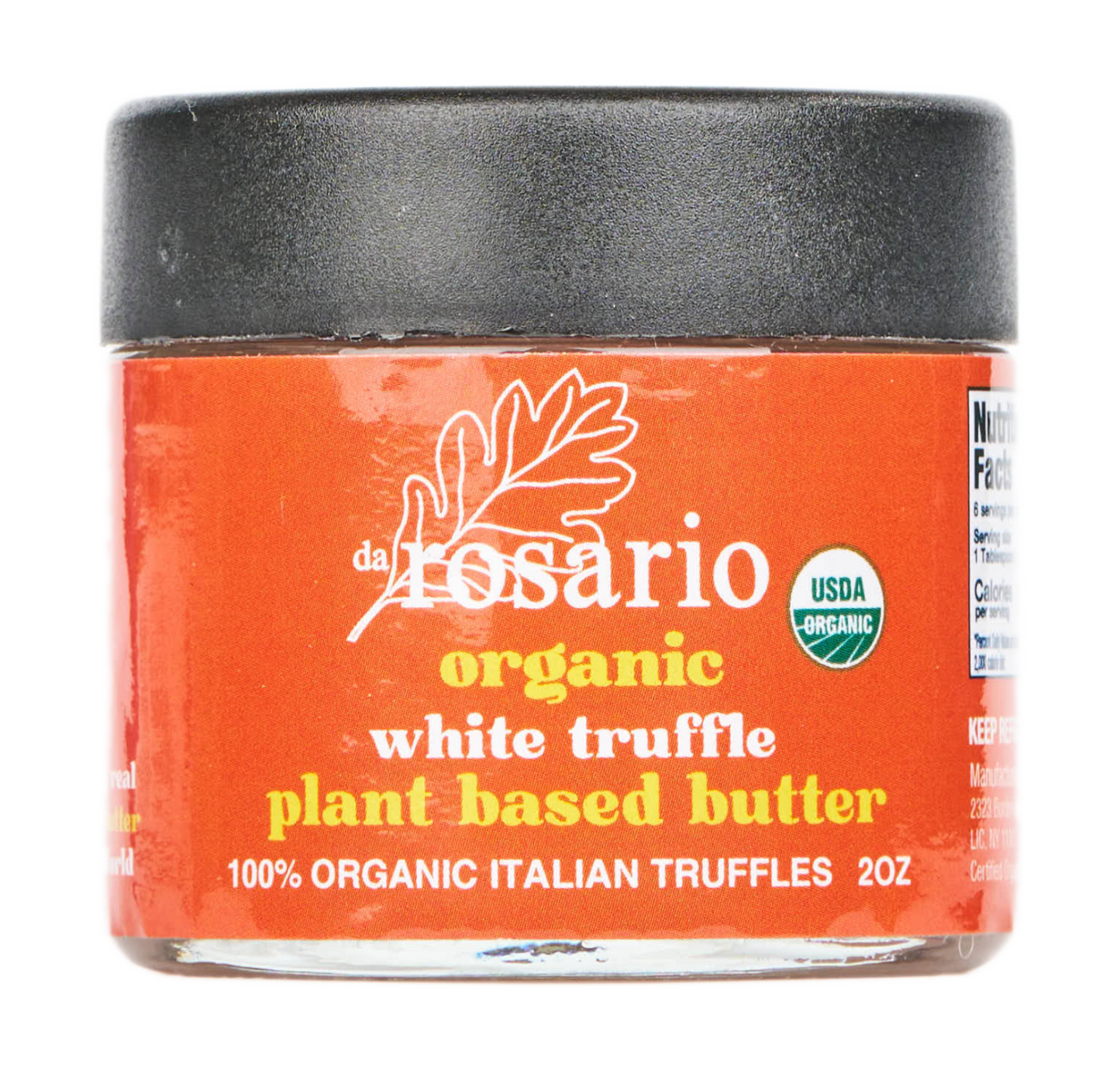 daRosario™ Organic Plant Based White Truffle Butters set 2oz Ea.