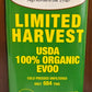 Organic EVOO Small Grove production with gift box - NEW Harvest!