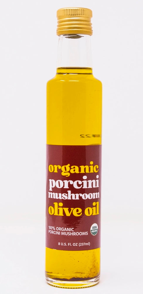 da Rosario 100% Organic Porcini Oil - 8oz ea.