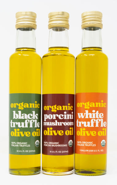 da Rosario 100% Organic Truffle Oils 3 - 8oz ea